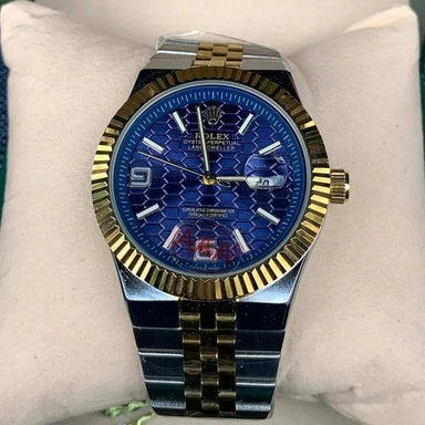 ROLEX LAND DEWELLER | QUARTZ | PREMIUM QUALITY | BLUE DIAL