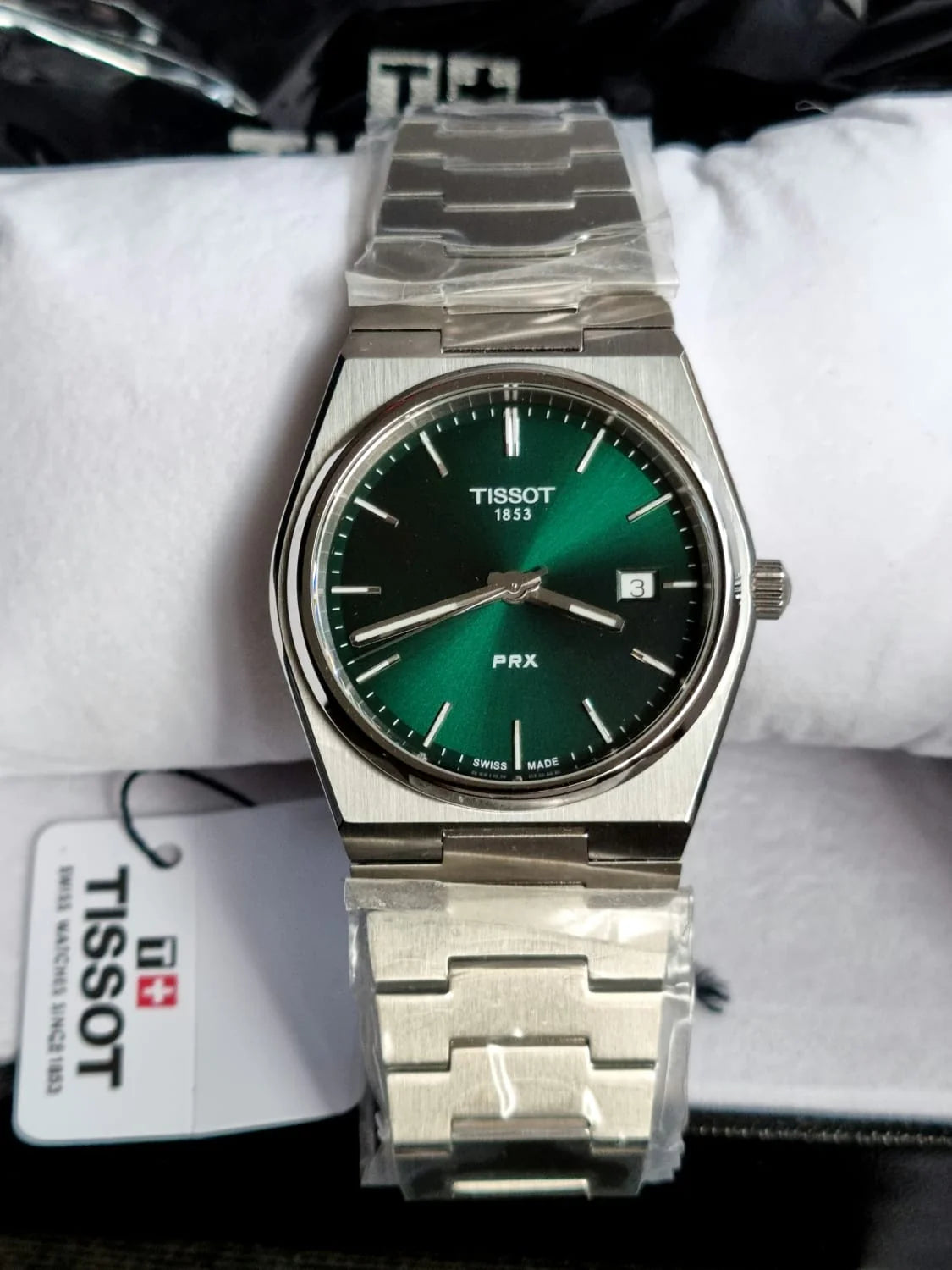 TISSOT PRX | QUARTZ | PLAIN DIAL | MASTER CLONE | GREEN