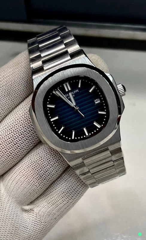 PATEK PHILLIPE NAUTILUS | MASTER CLONE | BLUE DIAL