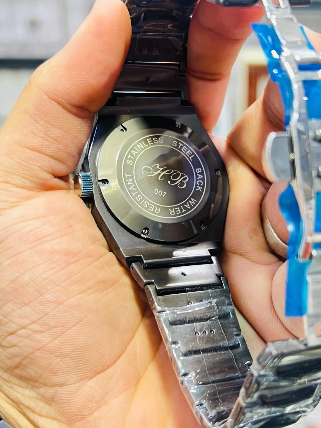 HUBLOT DIAMOND CUT  | BLACK DIAL | MASTER CLONE