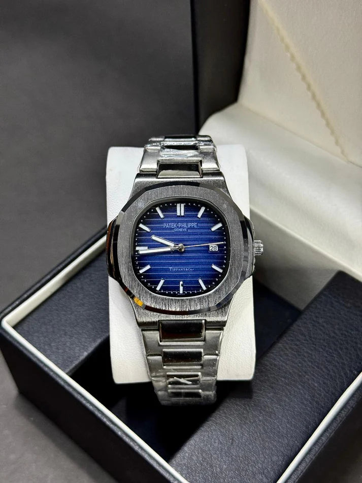 PATEK PHILLIPE NAUTILUS | MASTER CLONE | BLUE DIAL
