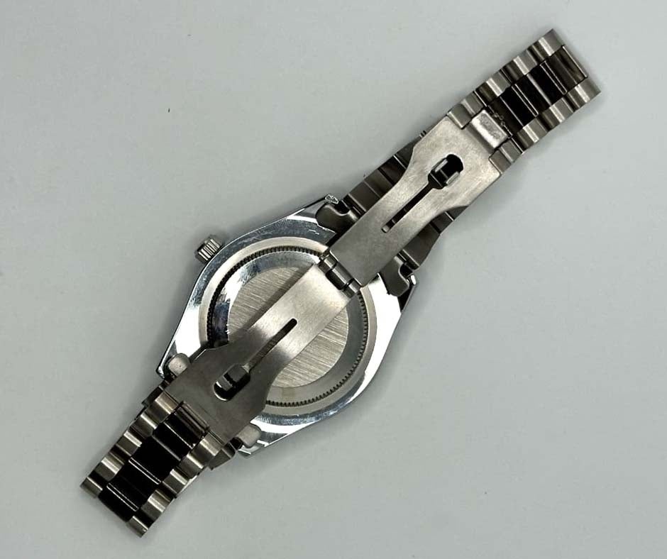 ROLEX OYSTER PERPETUAL DATE JUST  | BLACK DIAL | TWO-TONE