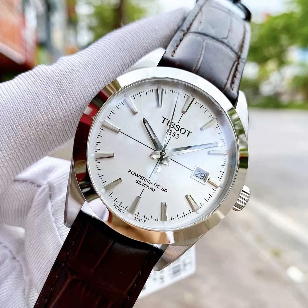 TISSOT PRX POWERMATIC | LEATHER